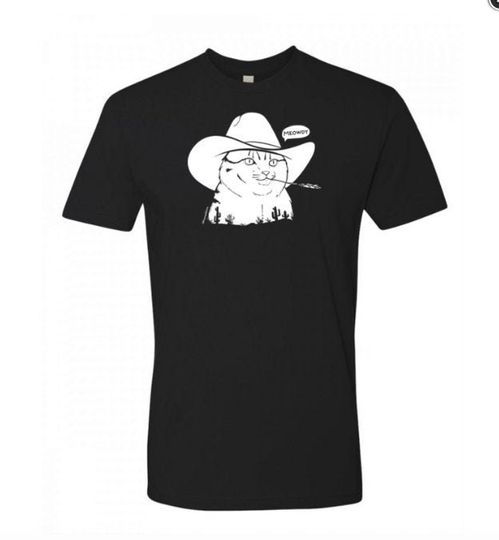 Discover MEOWDY - Men's T-Shirt, Funny Cat T-shirt, Cat Lover Gift, Cat Dad Shirt, Meowdy Meme, Meme Shirt, Trending Shirts, Cat Dad Shirt, Chonk