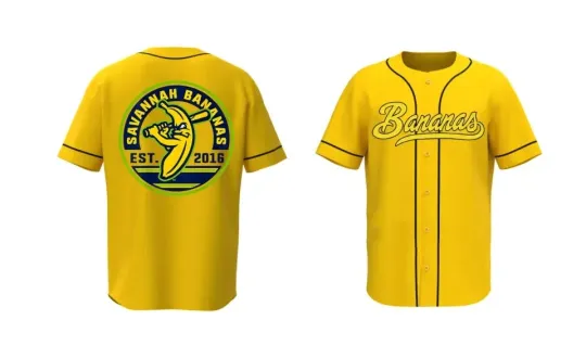 Discover Funny HOT HOT Savanah Bananas Baseball Jersey
