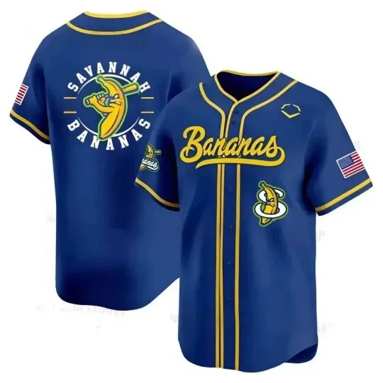 Discover Savanah Bananas Baseball Jersey