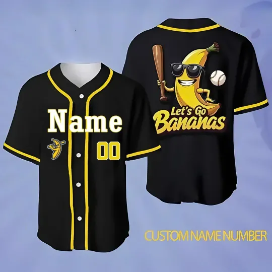 Discover Custom Savanah Bananas Baseball Jersey