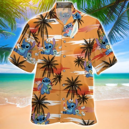 Discover Vacation Ready Stitch Hawaiian Shirt, Aloha Hawaiian Shirt