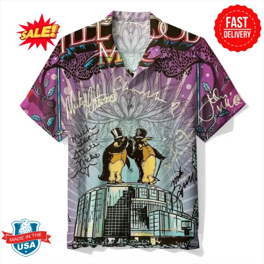Discover Fleetwood Mac | Unisex Hawaiian Shirt S-5XL
