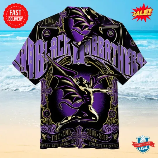 Discover BLACK SABATH - 2016 THE END WORLD TOUR |Unisex Hawaiian Shirt