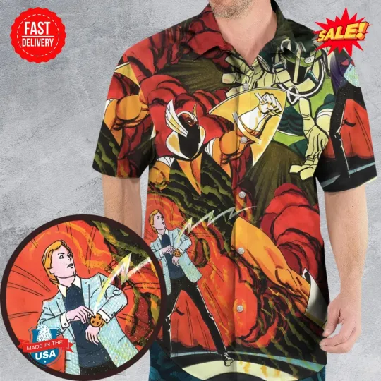 Discover Dial H for Hero Hawaiian Shirt