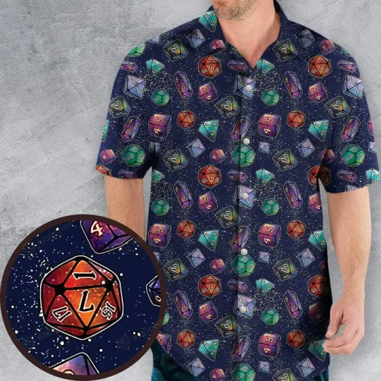 Discover YOUR ROLL DND HAWAIIAN SHIRT