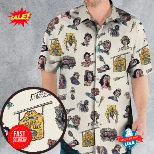 Discover Slash In Style Friday the 13th Hawaiian Shirt