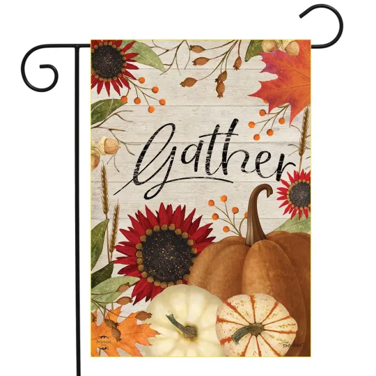 Discover Briarwood Lane Gather Autumn Garden Flag