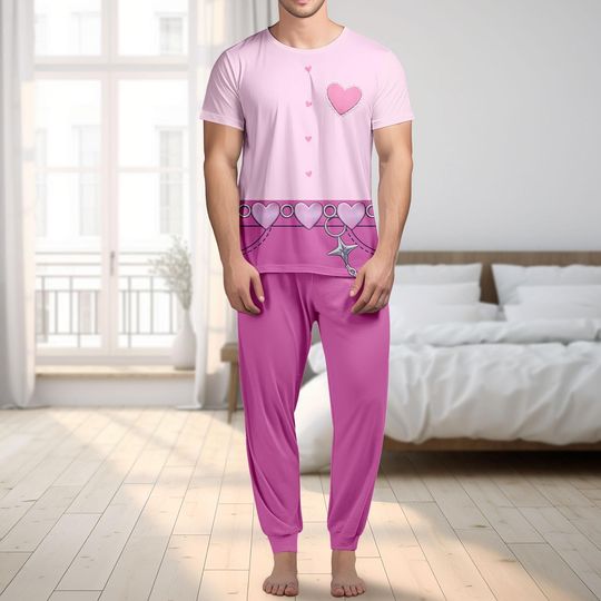 Discover Kpop Demon Hunters Romance Saja T-Shirt And Pants, Romance Saja Cosplay Costume