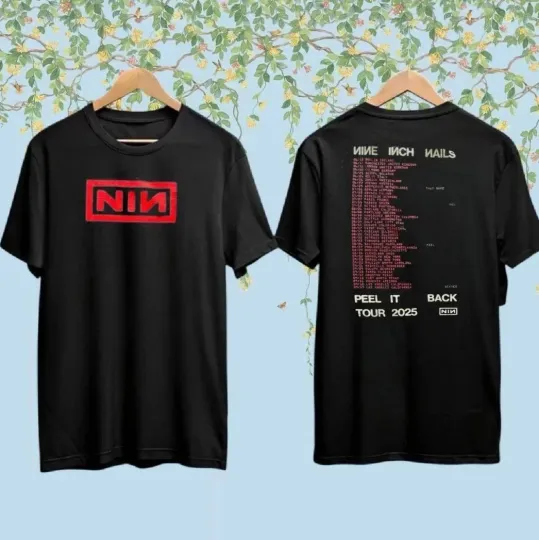 Discover HOT!!!Nine Inch Nails Peel It Back Tour 2025 T-shirt