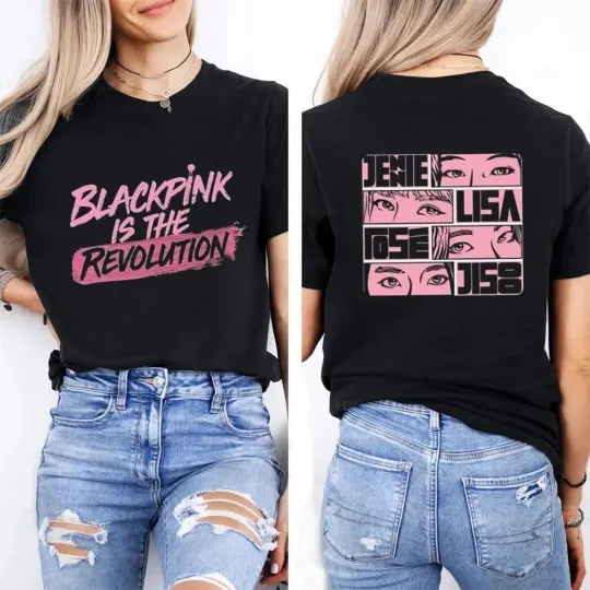 Discover BlackPink Deadline World Tour 2025Shirt, Kpop Fan Tee, Music Vintage