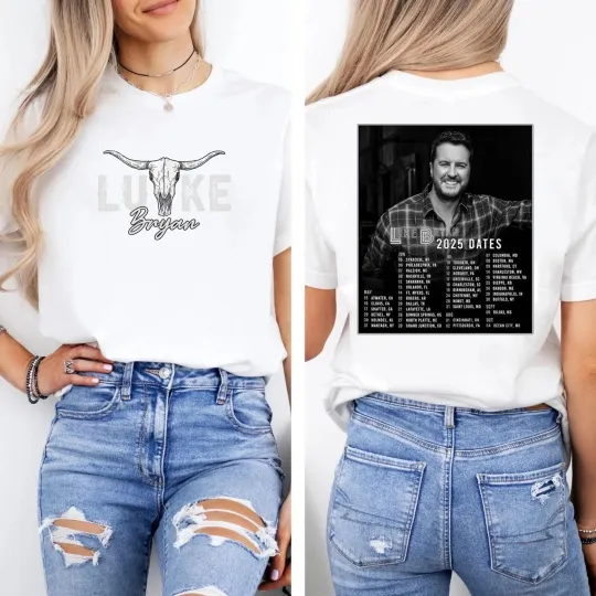 Discover Luke Bryan Country Song Came On Tour 2025 For Men and Women S-3XL T Shirt.