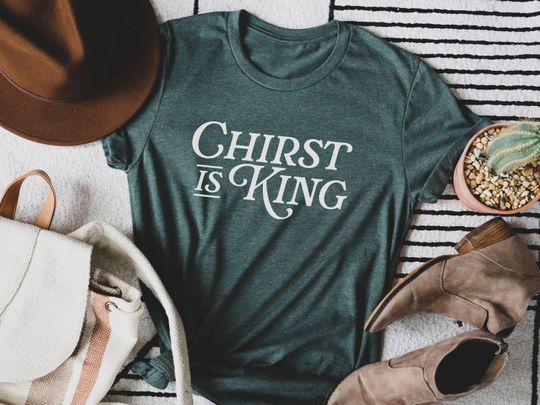 Discover Christ Is King Christian T-Shirt: Faith Scripture, Bible Verse Gift