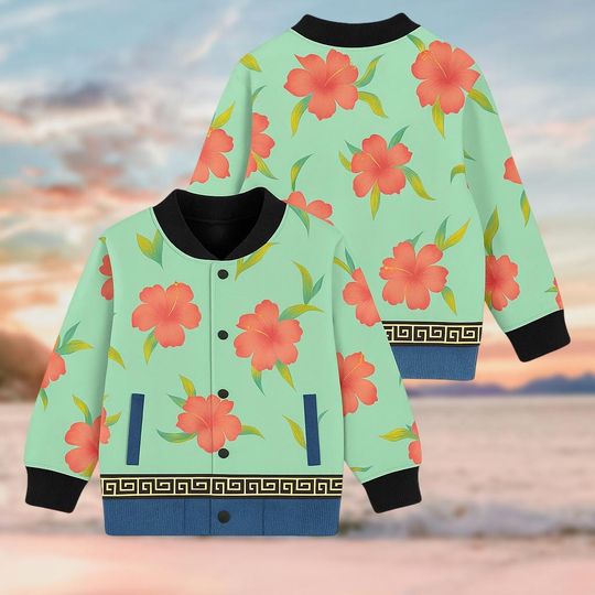 Discover Abby Saja Boy Cosplay Baseball Jacket, Kpop Demon Hunters Costume Kids Jacket