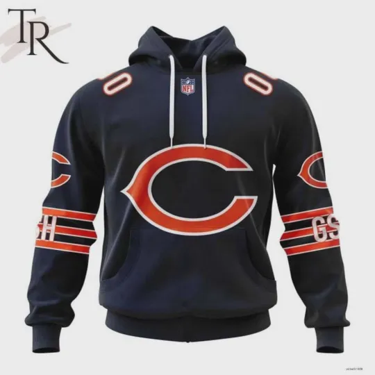 Discover Personalized Chicago Bears Hoodie 2025 Pullover Unisex Size Christmas Gift