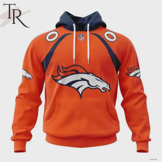 Discover Personalized Denver Football Hoodie 2025 Pullover Unisex Size Christmas Gift