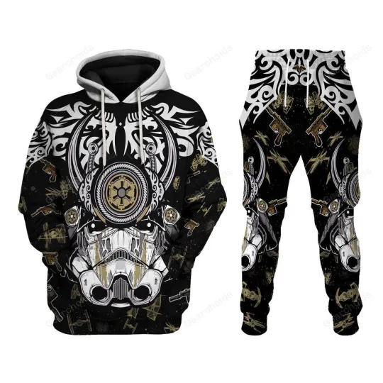 Discover Star Wars Trooper Samurai Costume Hoodie Sweatpants