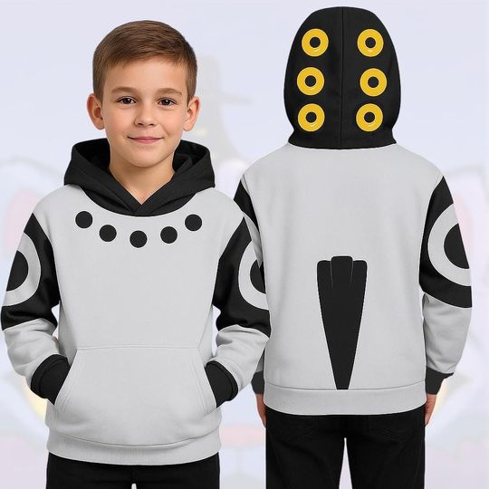 Sussy Demon Hunters Cosplay Costume Hoodie, Derpy Tiger and Sussie Bird Sweatshirt