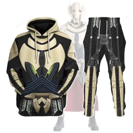 Star Wars General Grievous Costume Hoodie Sweatshirt Sweatpants