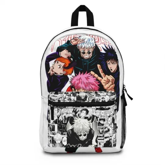 Discover JJK Group Anime Teacher & Student Backpack