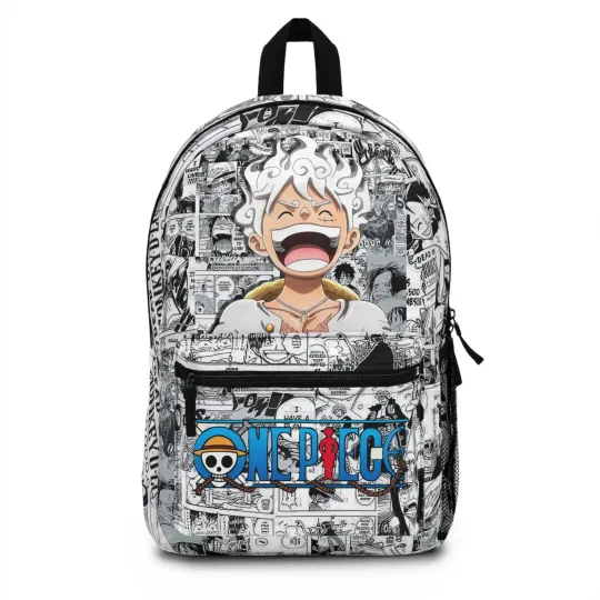 Discover One Piece Backpack, Anime Style School Bag for Manga Fans, Luffy Character, Japa