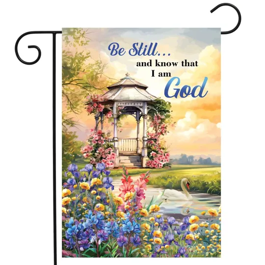 Discover Briarwood Lane Be Still Garden Flag