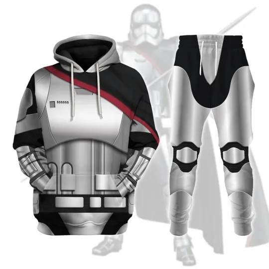 Discover Captain Phasma Armor Costume Hoodie Jogger Set