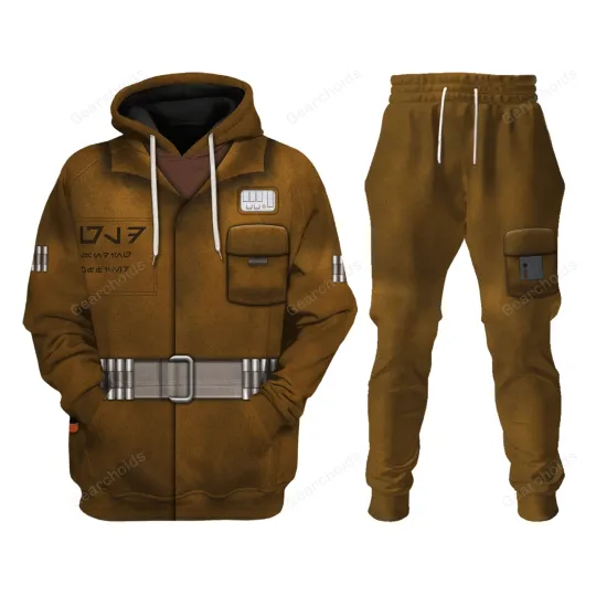Discover Star Wars Rose Tico Costume Hoodie Jogger Set