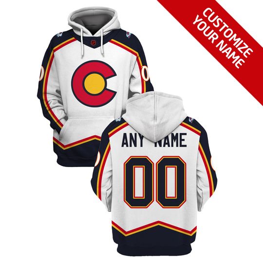 Discover Colorado Avalanche Hoodie Custom Hockey Team Christmas Gift Pullover Lightweight