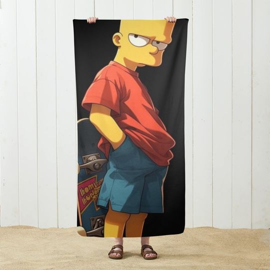 Simpsons Beach Towel