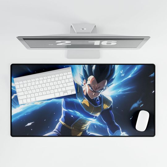 Discover Vegeta Mouse Pad Dragon Ball Anime Desk Mat Gaming Mouse Pad for Home Office