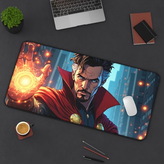 Discover Doctor Strange Magical Desk Mat, Gaming Mouse Pad, Office Decor, Superhero Fans Gift