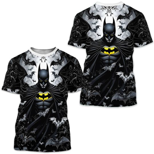 Batman Superhero I Am Vengeance The night Gift For Fan Tshirt 3D