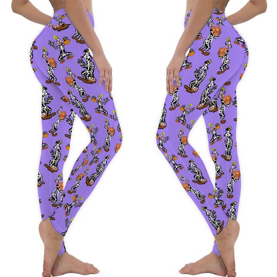 Goofy Skeleton Leggings | Goofy Leggings | Disney Halloween Leggings