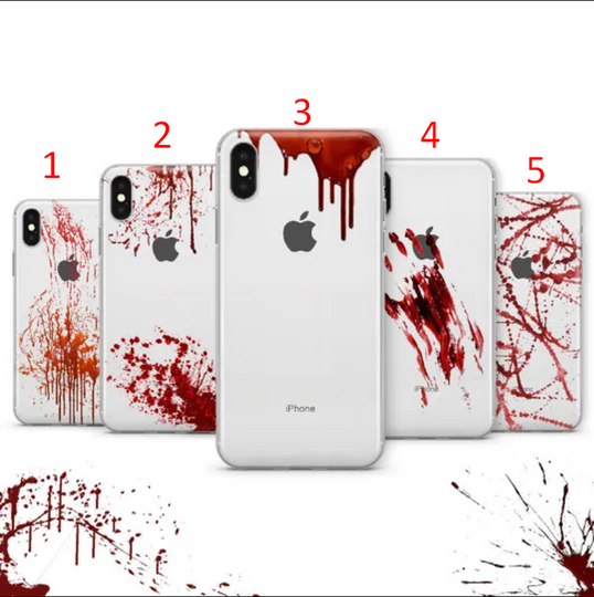 Bloody Vampire Phone Case: Scratch-Resistant UV Print