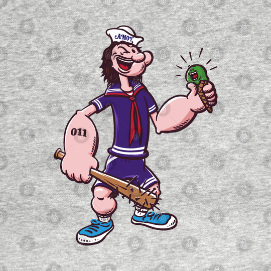 Spinach Things - Stranger Things - T-Shirt