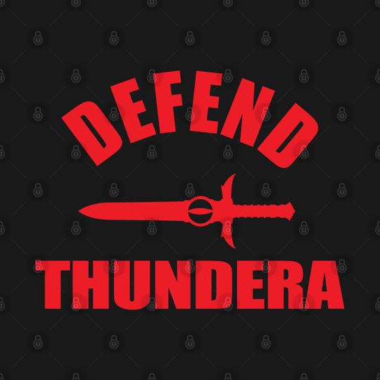 Defend Thundera - Thundercats - T-Shirt