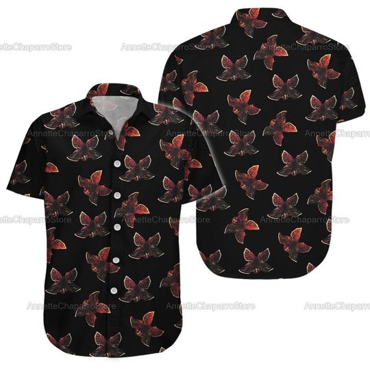 Stranger Things Hawaiian Shirt, Summer Stranger Things Button Shirt