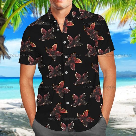 Stranger Things Hawaiian Shirt, Summer Stranger Things Button Shirt