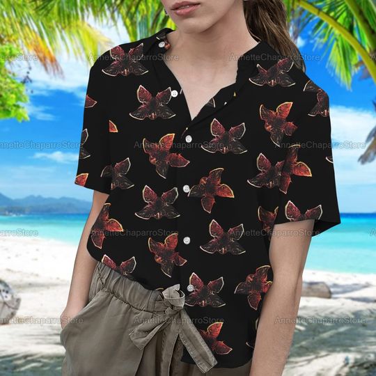 Stranger Things Hawaiian Shirt, Summer Stranger Things Button Shirt