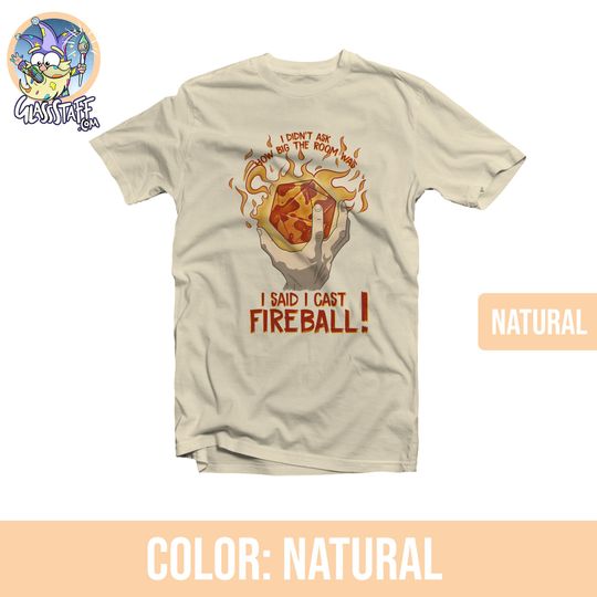 I Cast Fireball D20! shirt | Spellcaster | DnD | Gifts for dnd