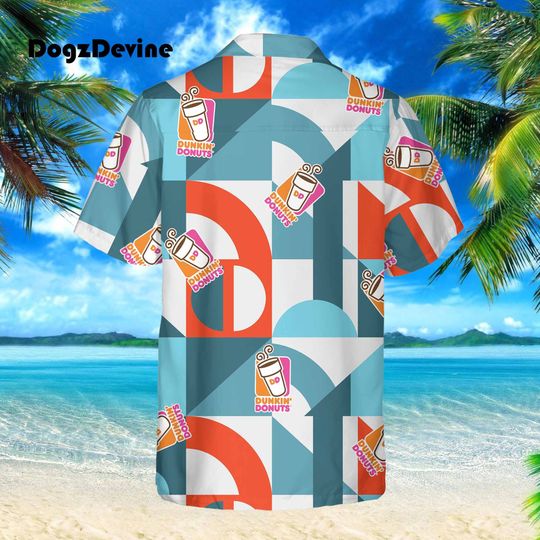 Dunkin Donuts Hawaiian Shirt