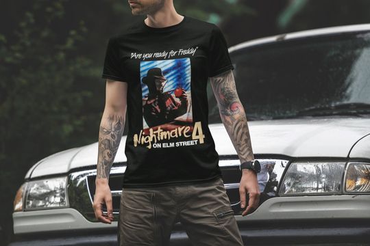 Nightmare 4 T-Shirt, Nightmare On Elm Street shirt
