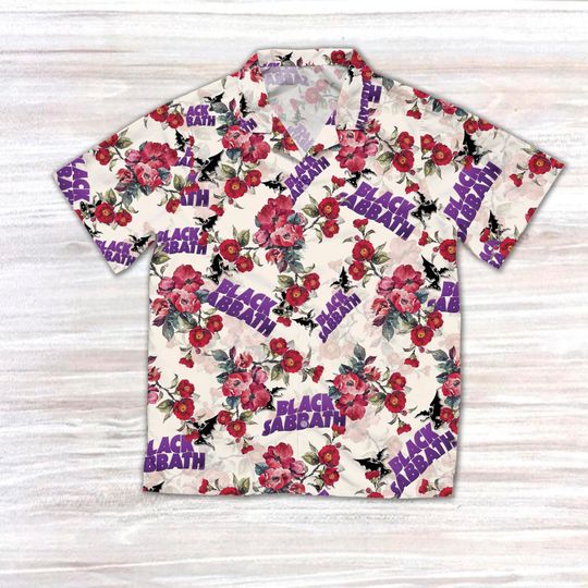 Black Sabbath Band Hawaiian Shirts
