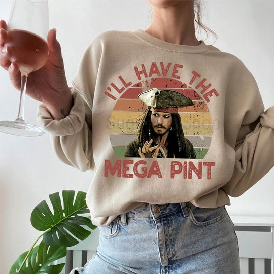 Ill Have a Mega Pint/ Mega Pint Shirt/ Johnny Depp Mega Pint
