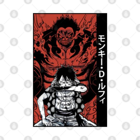 Luffy-Haki - Luffy - T-Shirt