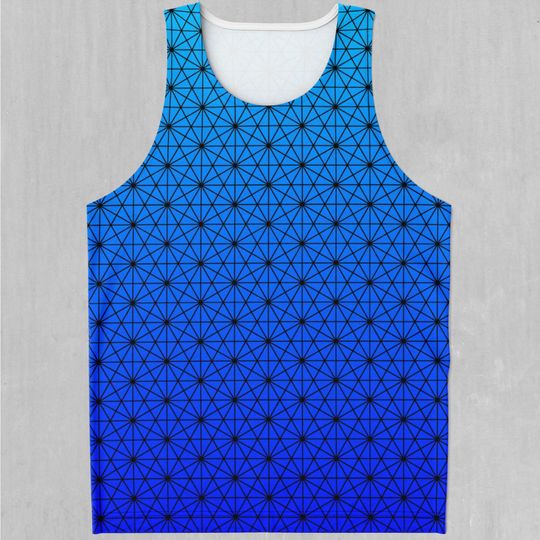 Star Net (Frost) Men's Tank Top Muscle Sleeveless Shirt