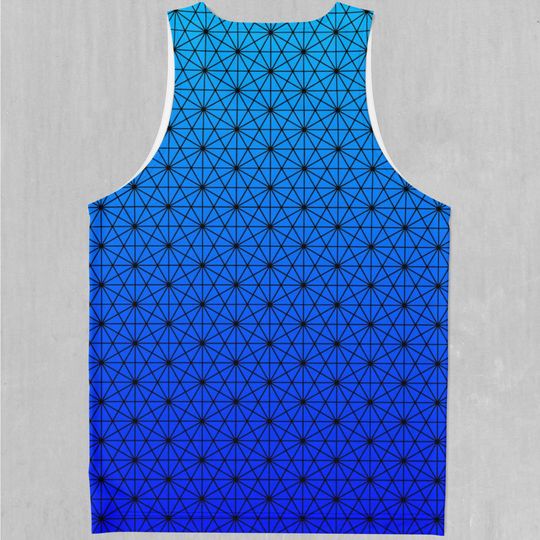 Star Net (Frost) Men's Tank Top Muscle Sleeveless Shirt