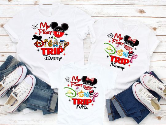My First Disney Trip Shirt, Disney Trip 2022 Shirt