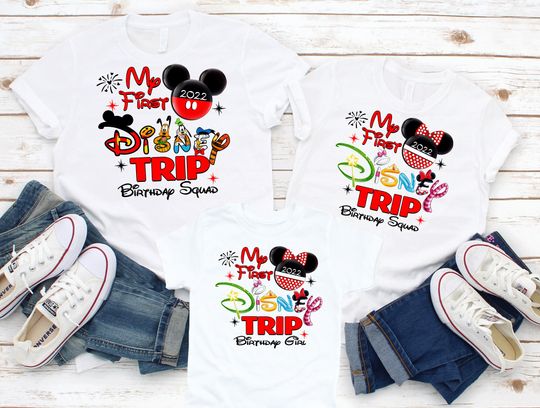 My First Disney Trip Shirt, Disney Trip 2022 Shirt