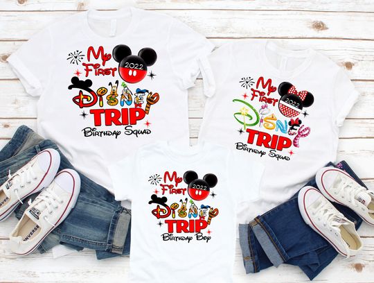 My First Disney Trip Shirt, Disney Trip 2022 Shirt